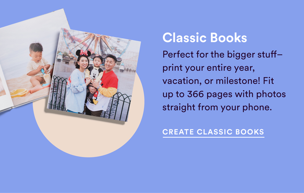Your Memories, Your Lifestyle, Your Photo Book Collection Chatbooks